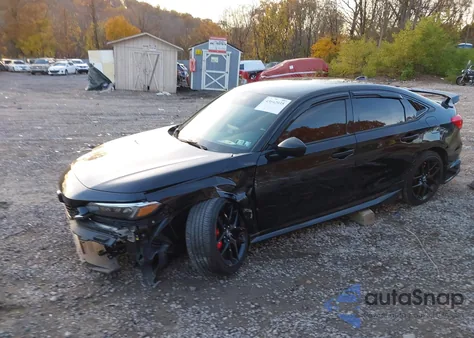 2023 Honda Civic Sport z USA, uszkodzony, nr VIN 2HGFE2F52PH548177